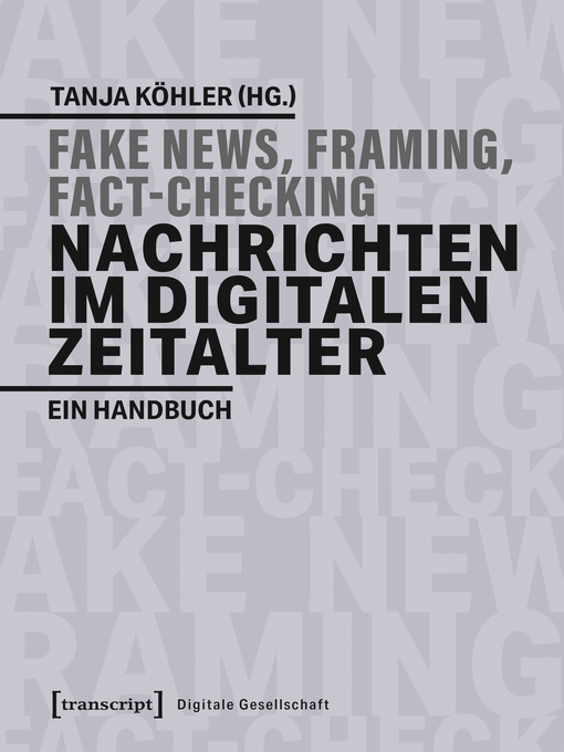 Cover image for Fake News, Framing, Fact-Checking